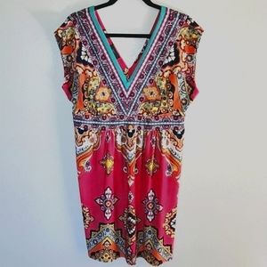 Kiara Women's Multi-Color Dress Size Large
